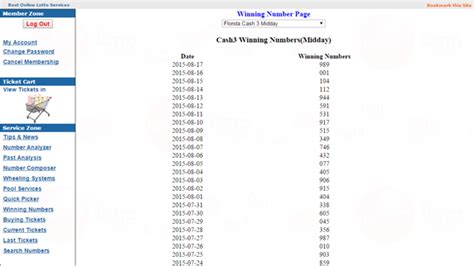 florida lottery cash 3 evening|Florida Pick 3 – Lottery Results & Winning Numbers .